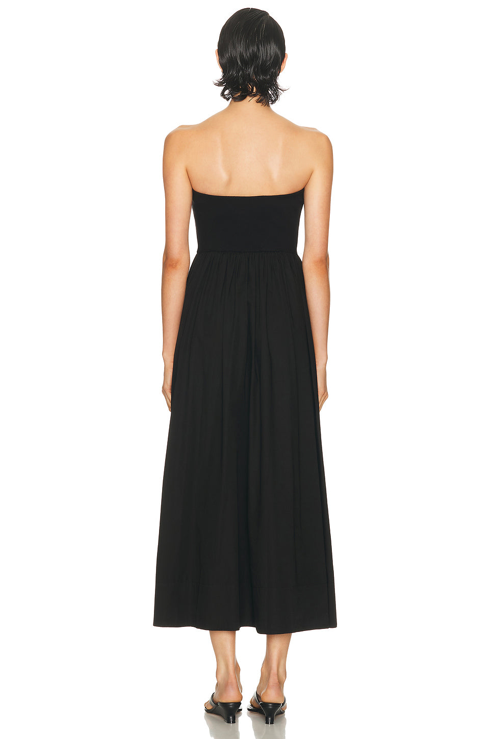Cotton Resort Strapless Dress