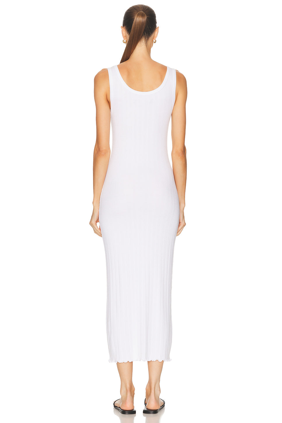 Lettuce Edge Boatneck Dress