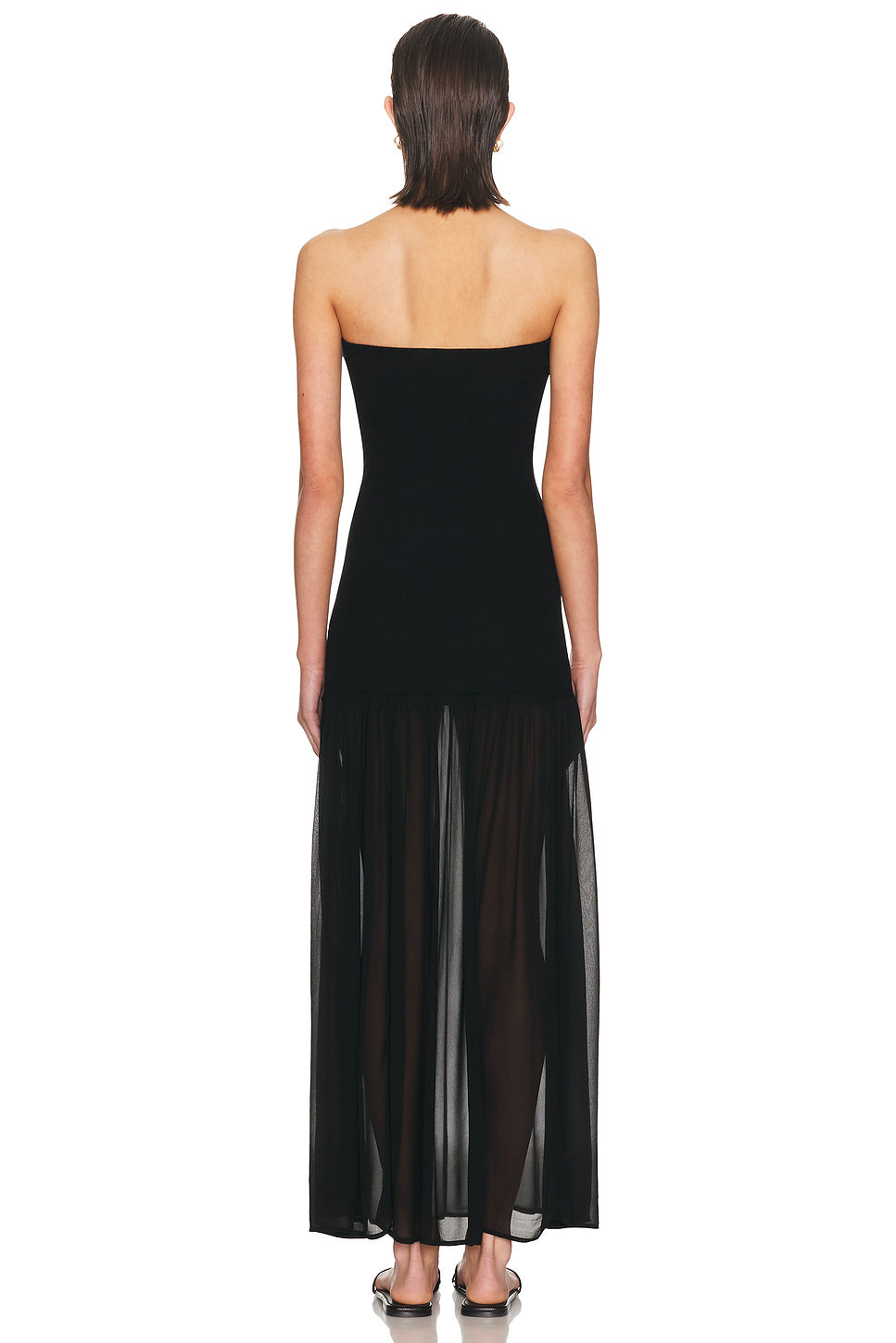 Airy Strapless Dress