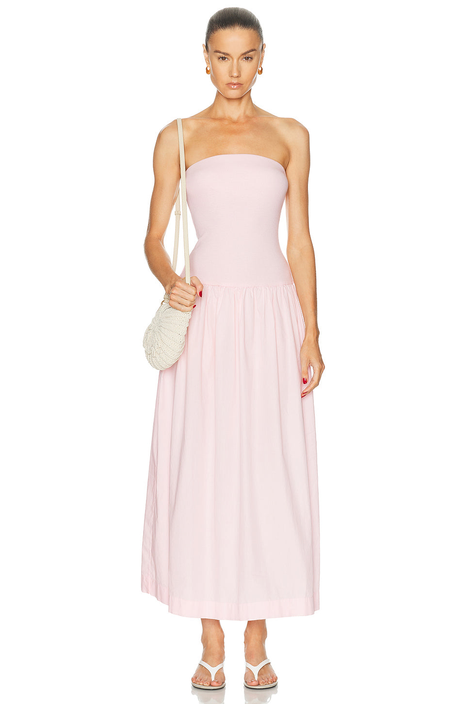 Cotton Bandeau Dress