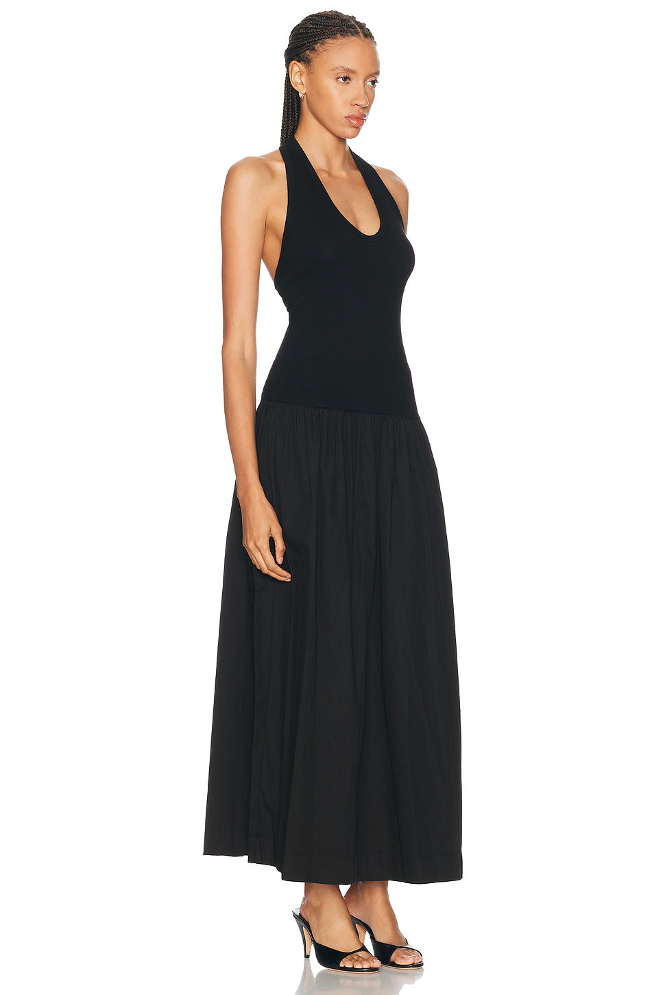Cotton Halter Dress