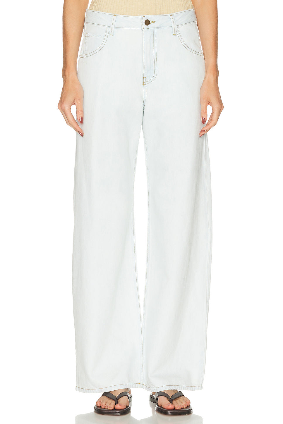 Slouchy Straight Leg