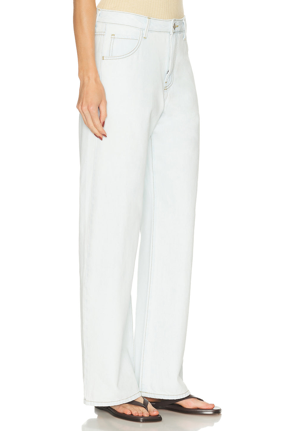 Slouchy Straight Leg