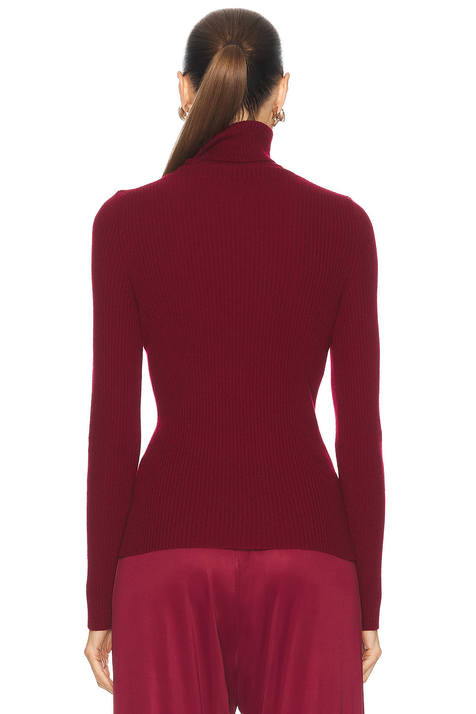Rib Turtleneck Sweater