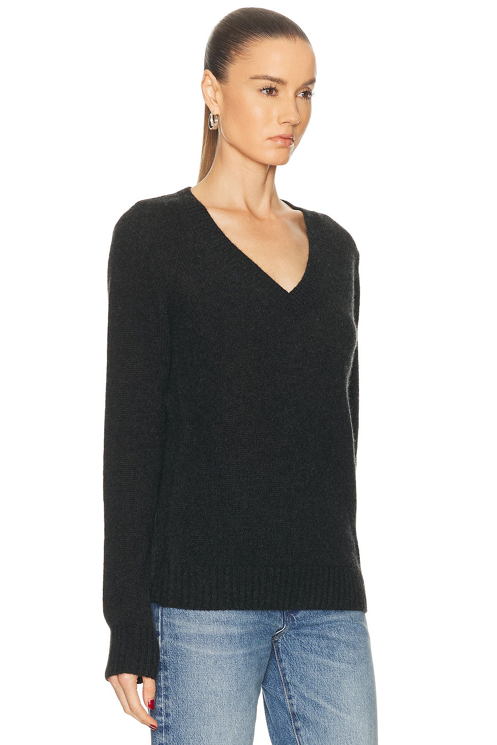 Cashmere V-Neck Sweater