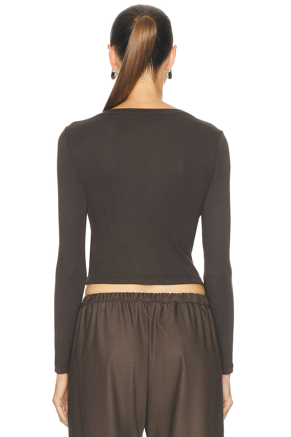 Supima Cotton V-Neck Cardigan
