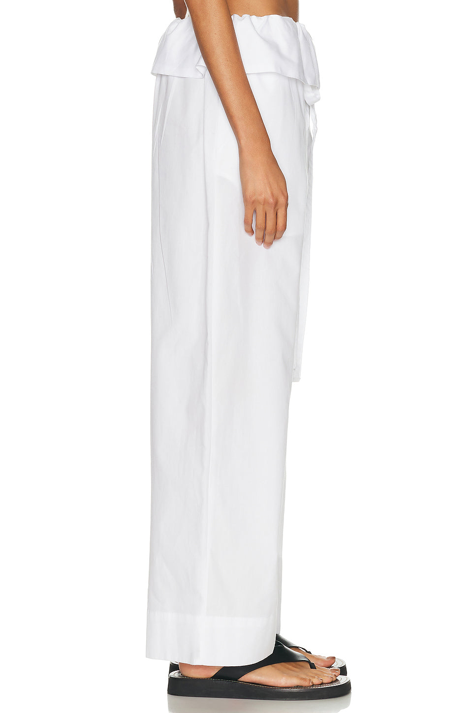 Cotton Peplum Pant