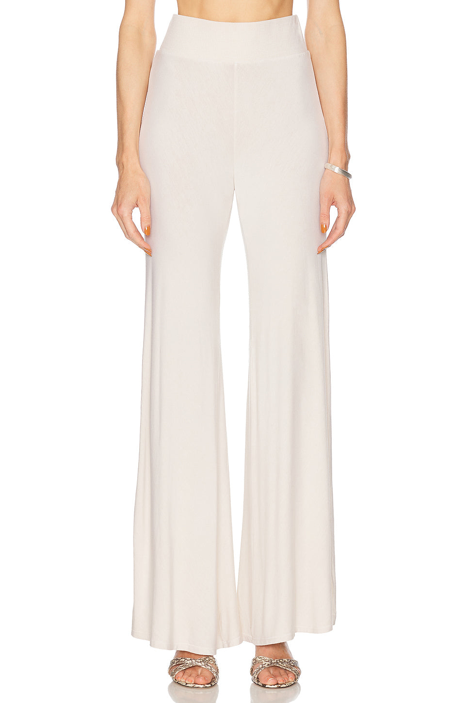 Silk Knit Bias Pant