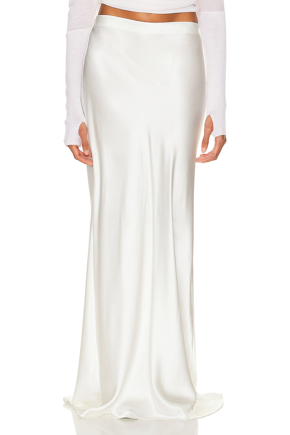 Silk Full Length Skirt