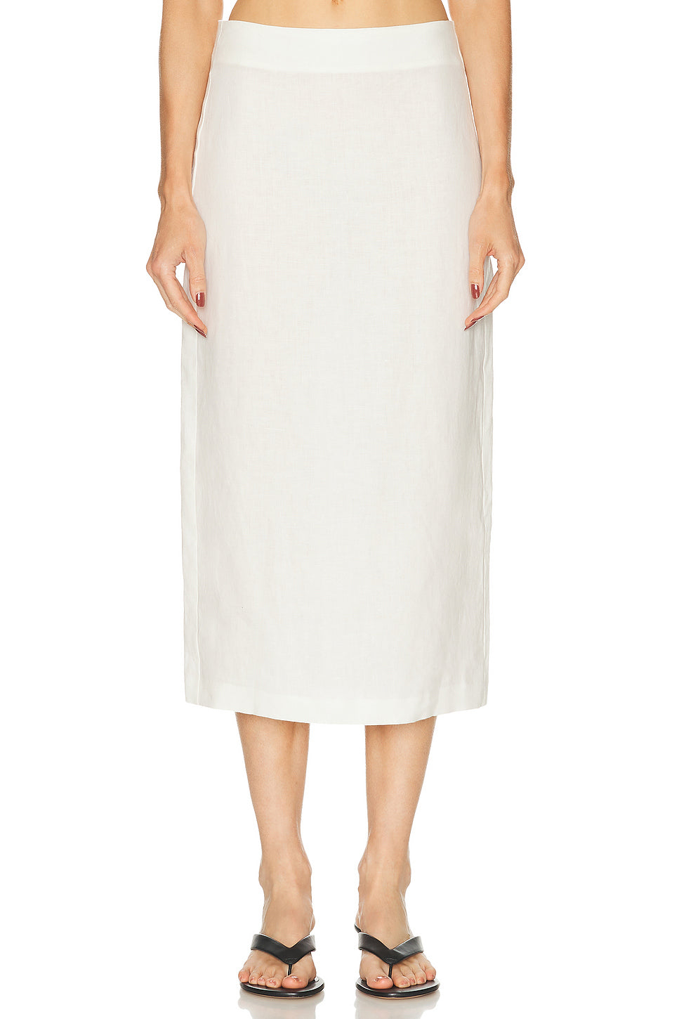 Linen Pencil Skirt