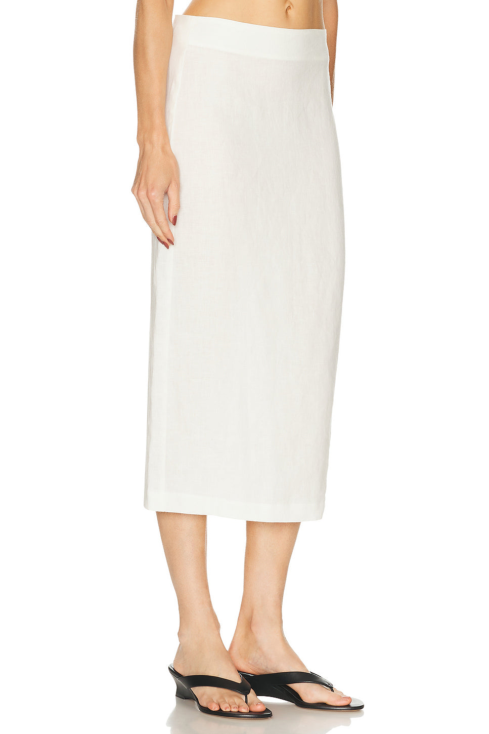 Linen Pencil Skirt