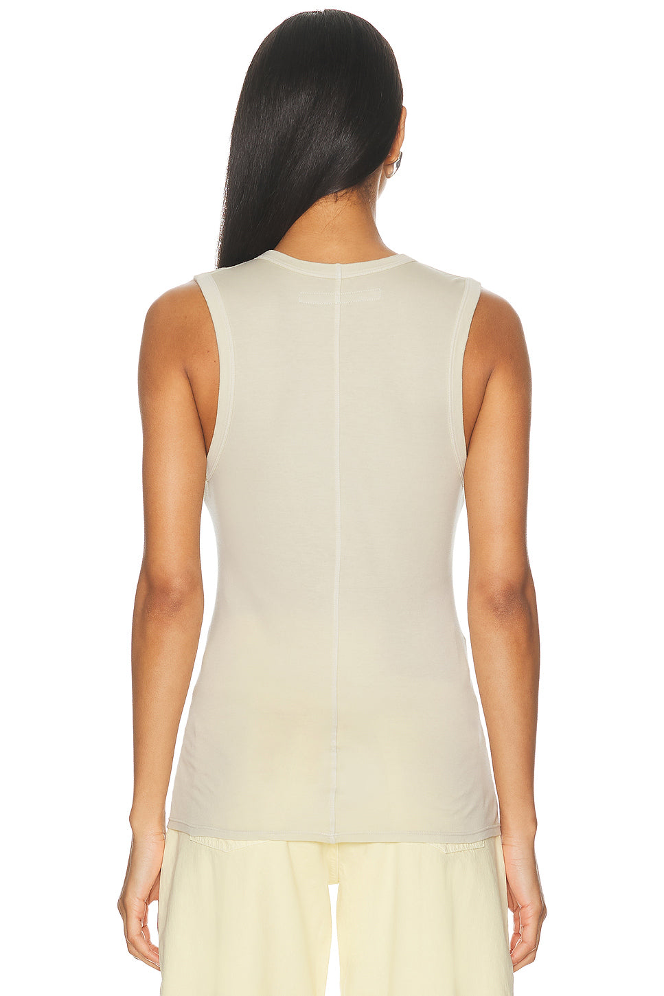 Supima Cotton Essential Sleeveless U Neck Tank Top