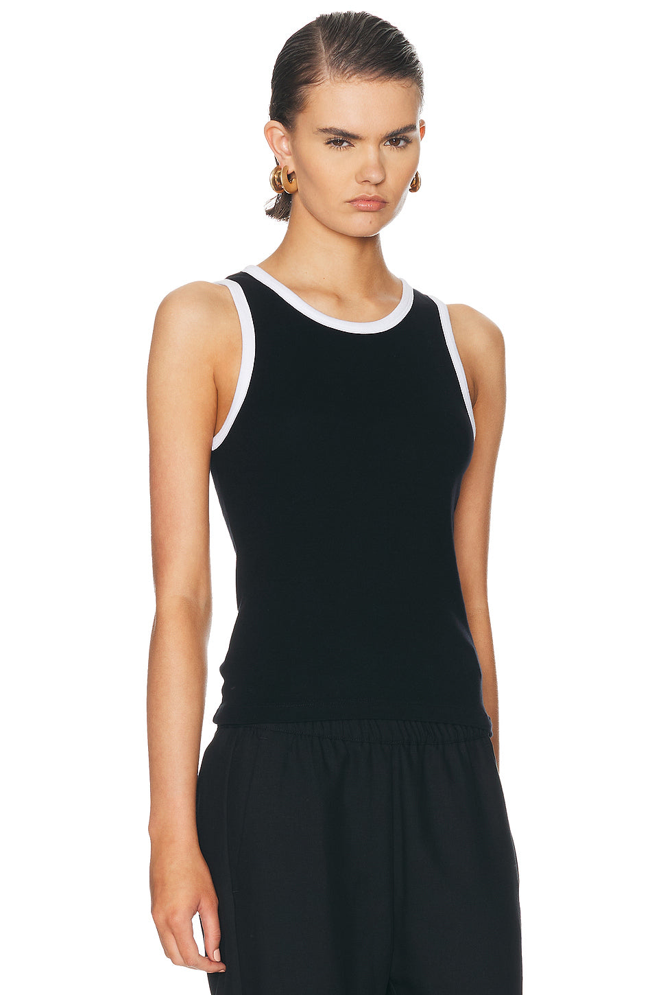Cotton Ringer Tank Top