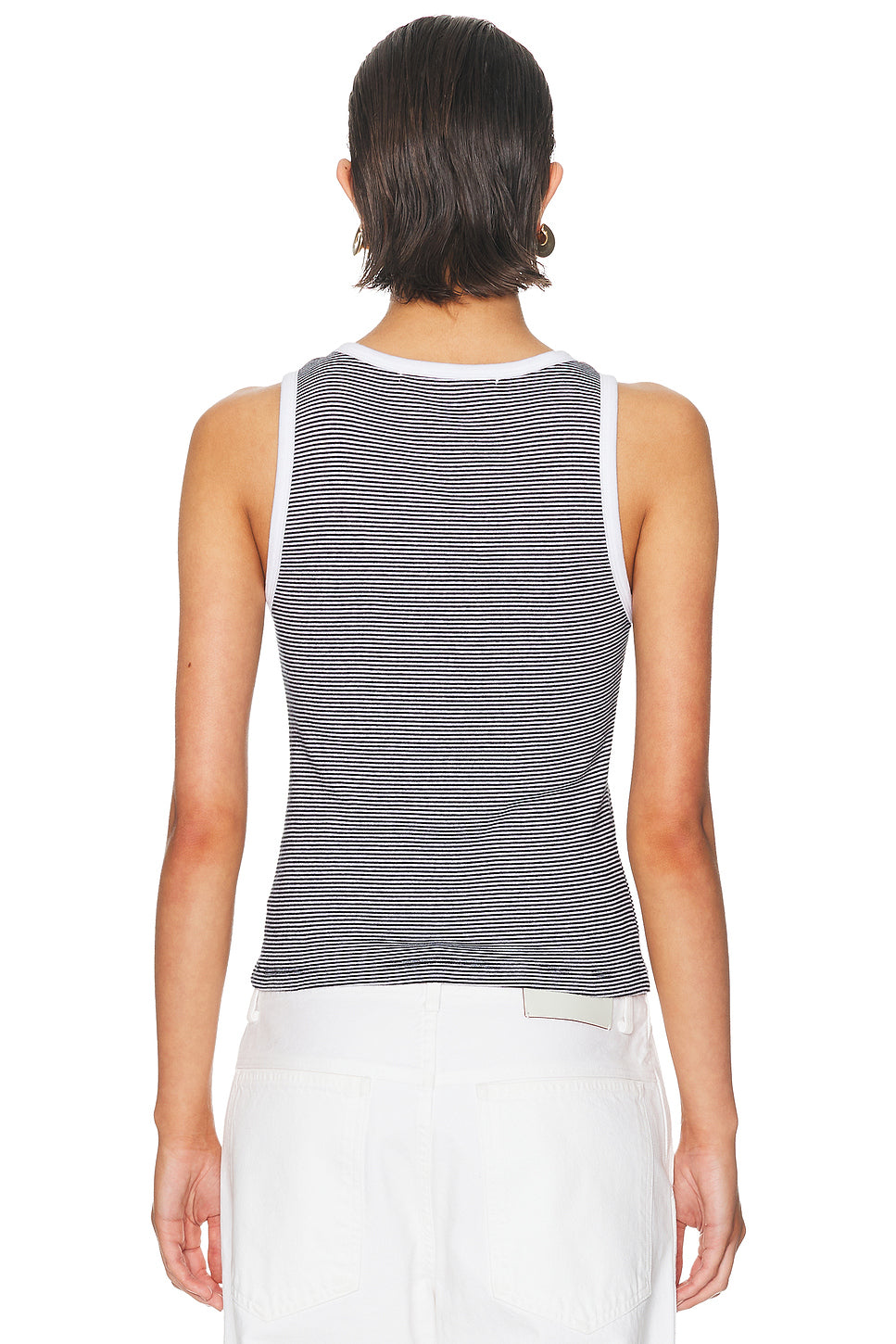Cotton Mini Stripe Tank Top