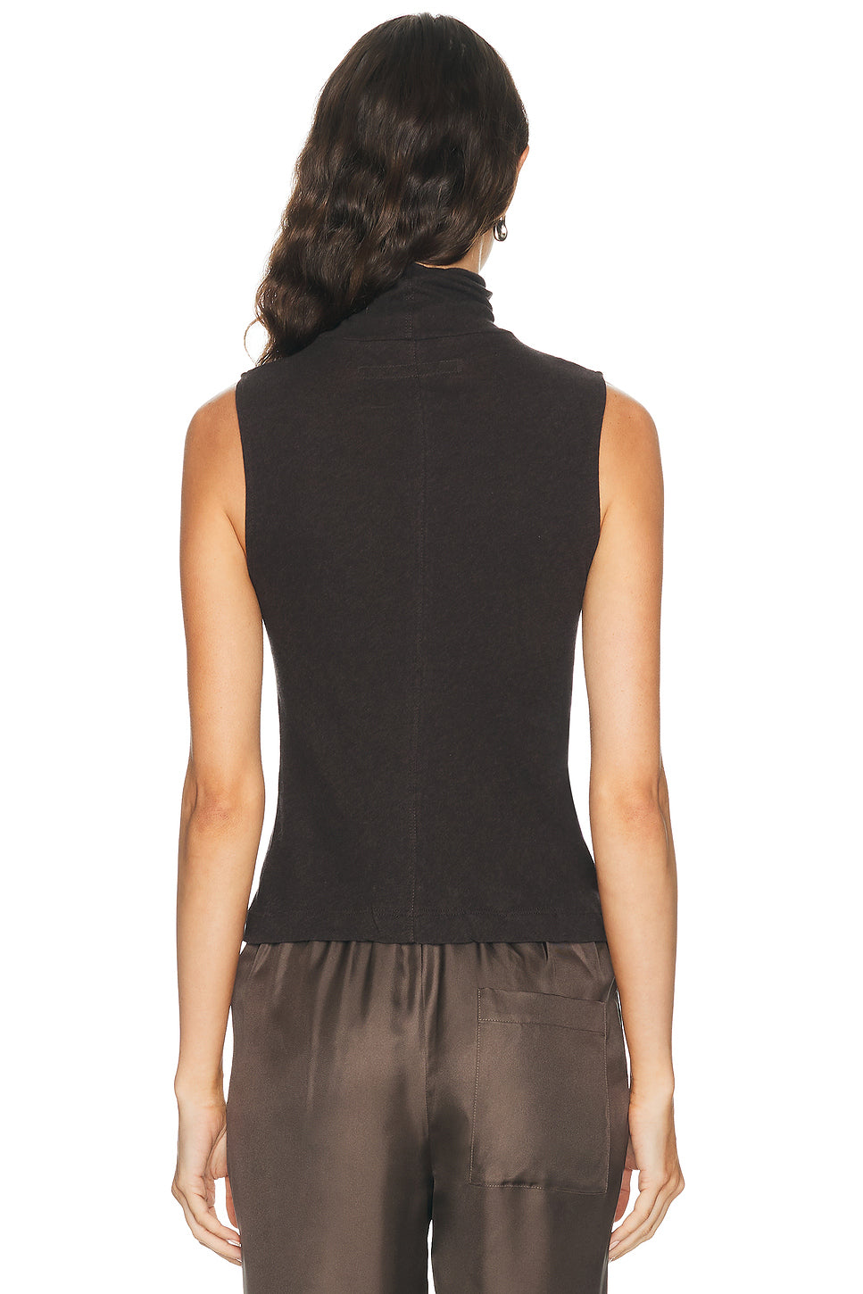 Cashmere Jersey Shell Top