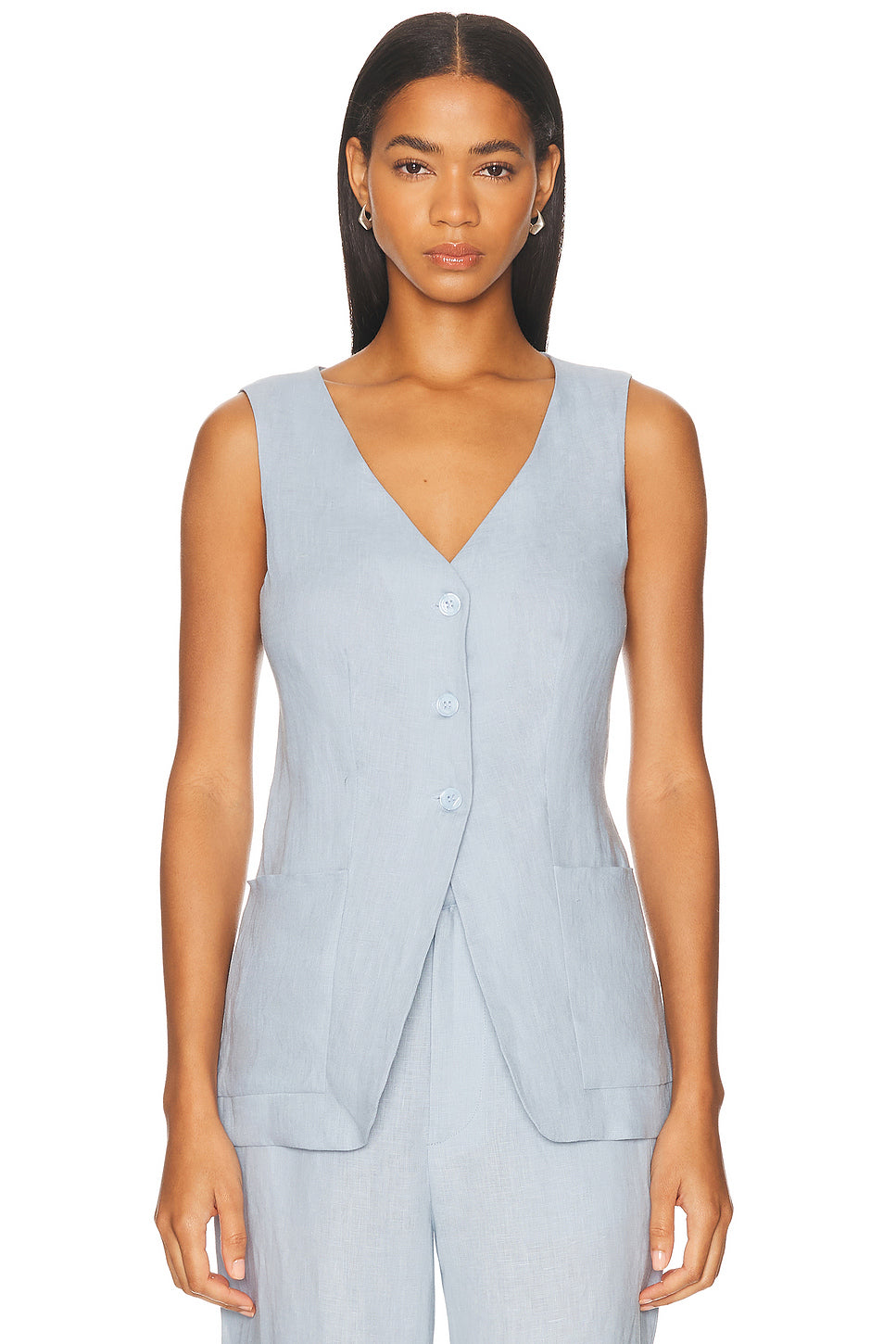 Linen Tunic Vest