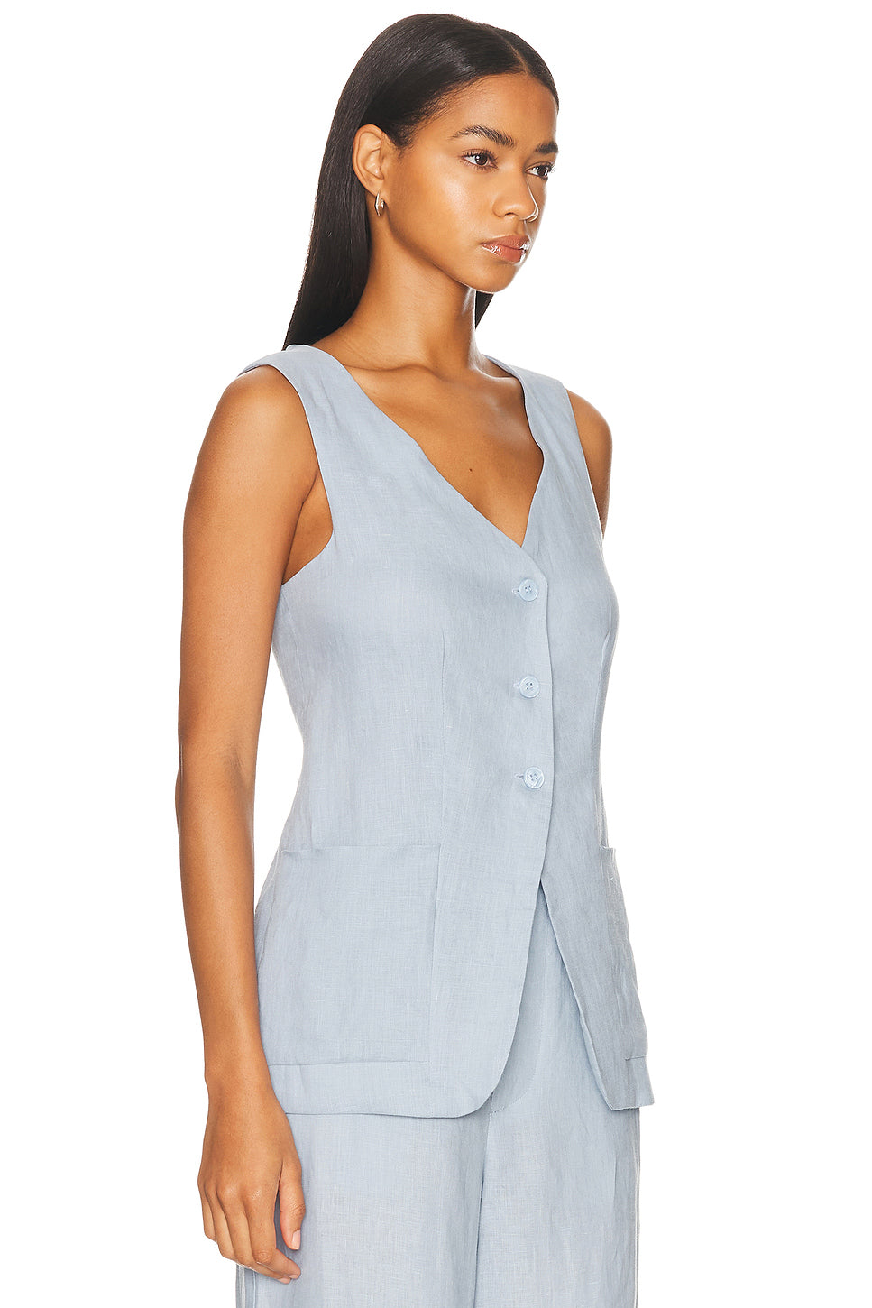 Linen Tunic Vest
