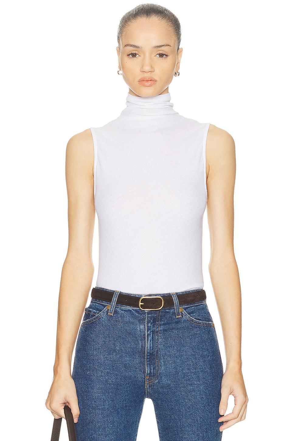 Cashmere Sleeveless Halter Top