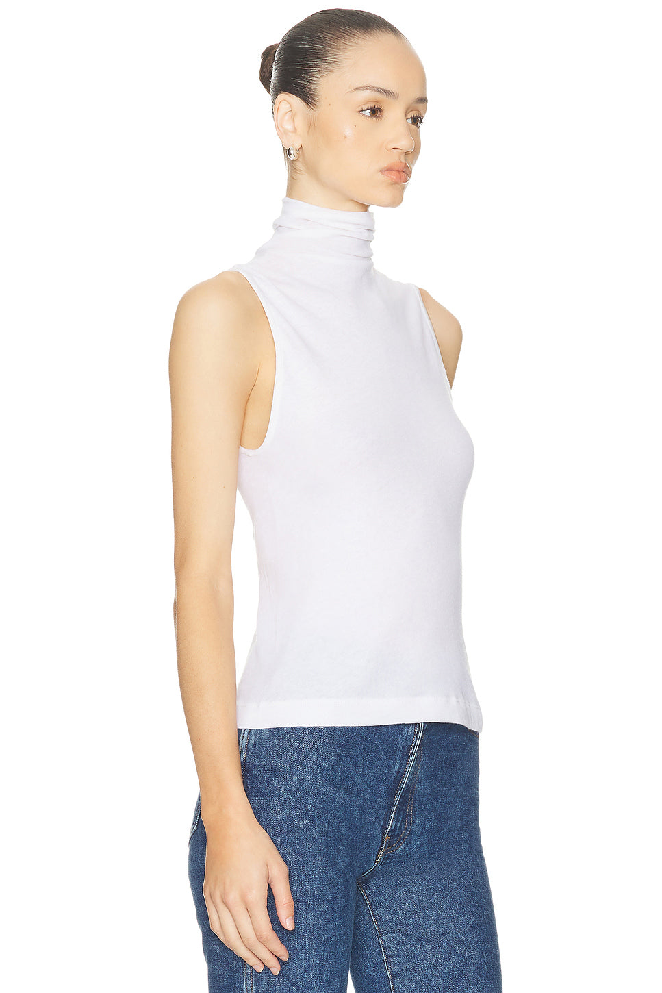 Cashmere Sleeveless Halter Top