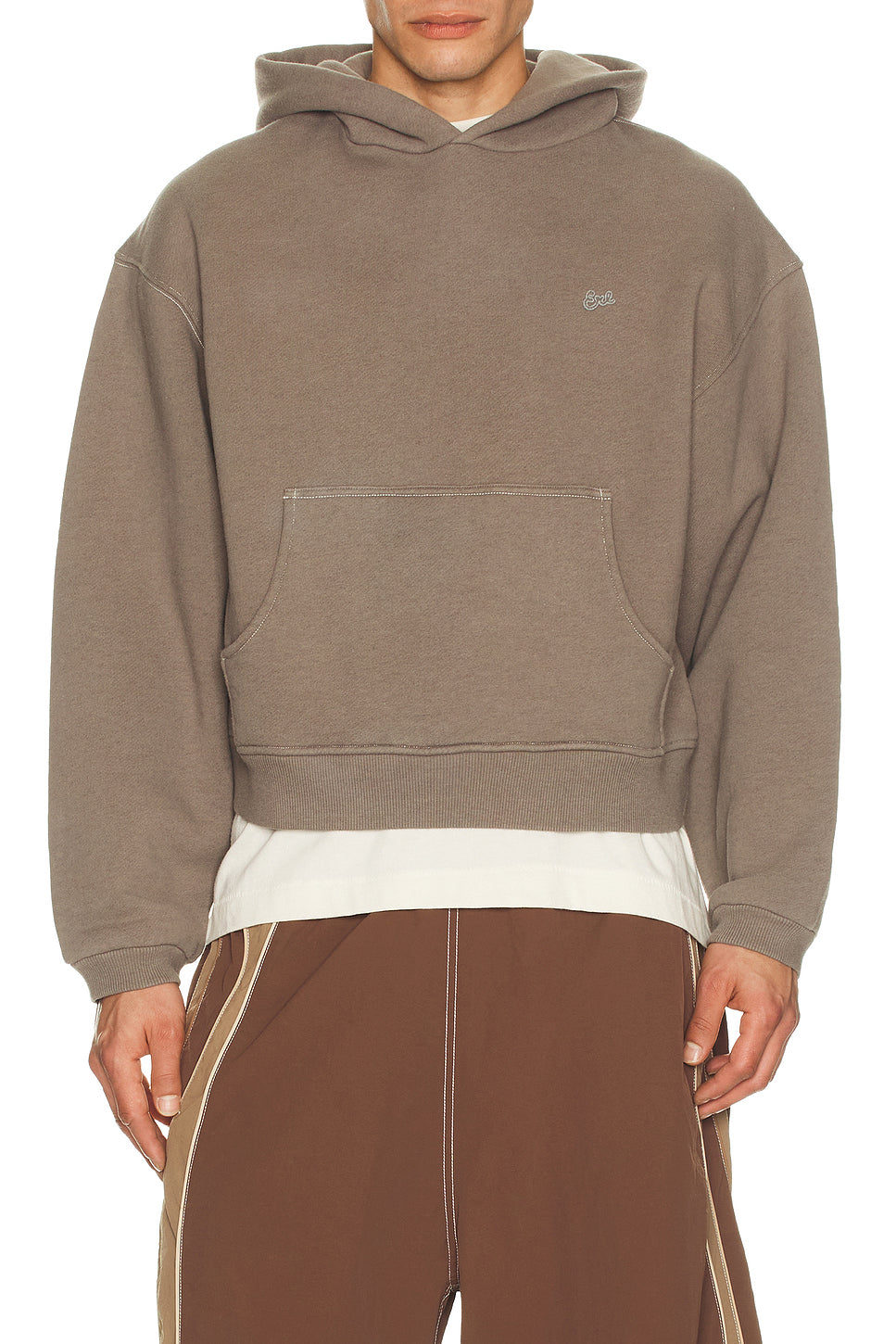 Unisex Heathered Hoodie Knit