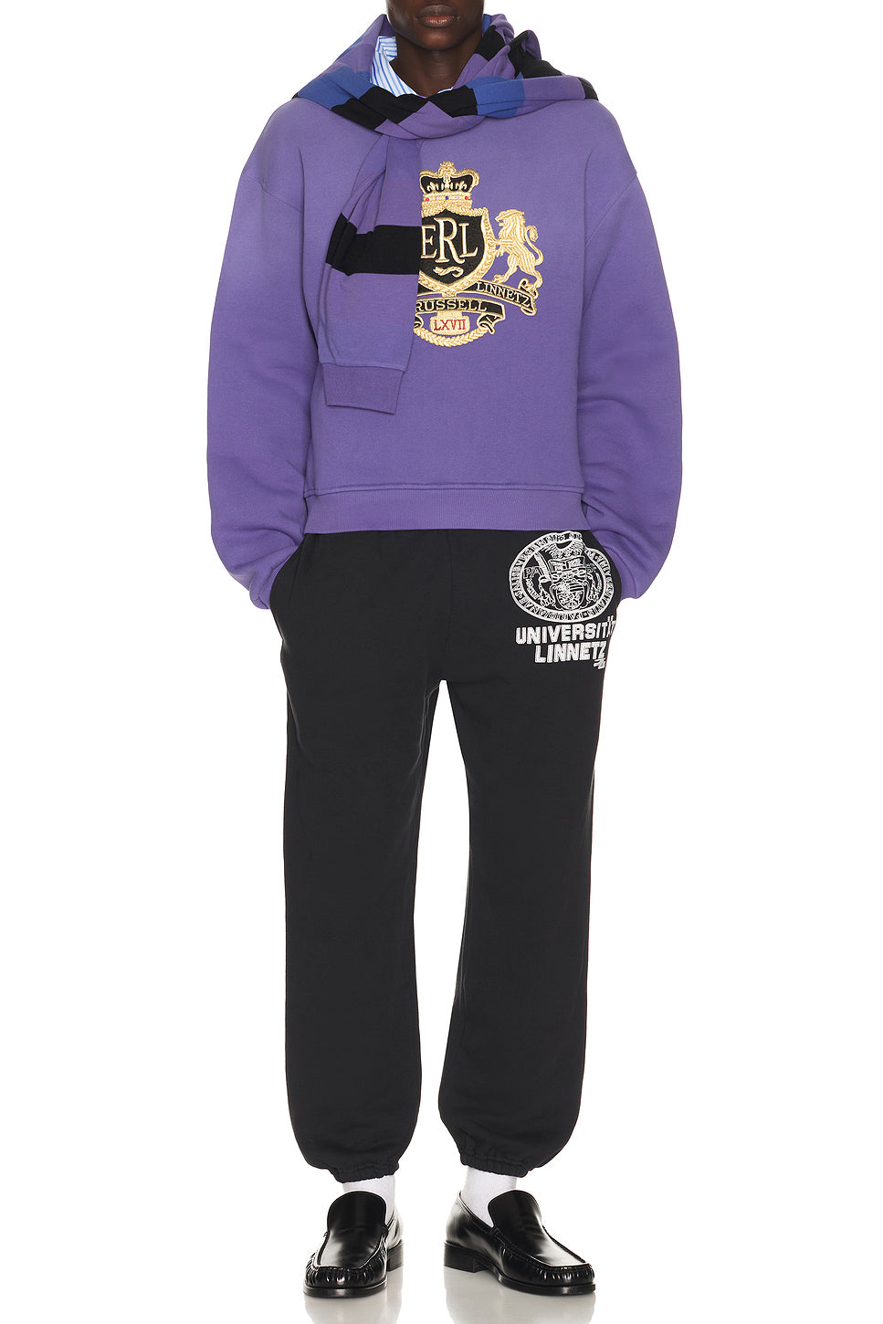 Crest Crewneck Knit Sweater