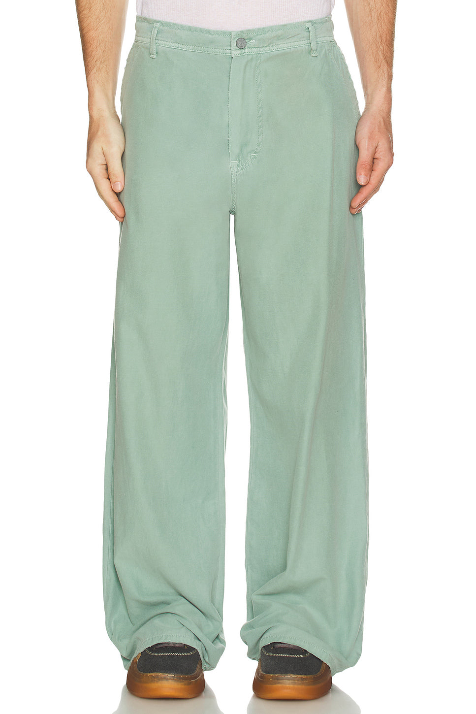 Distressed Chino Pants