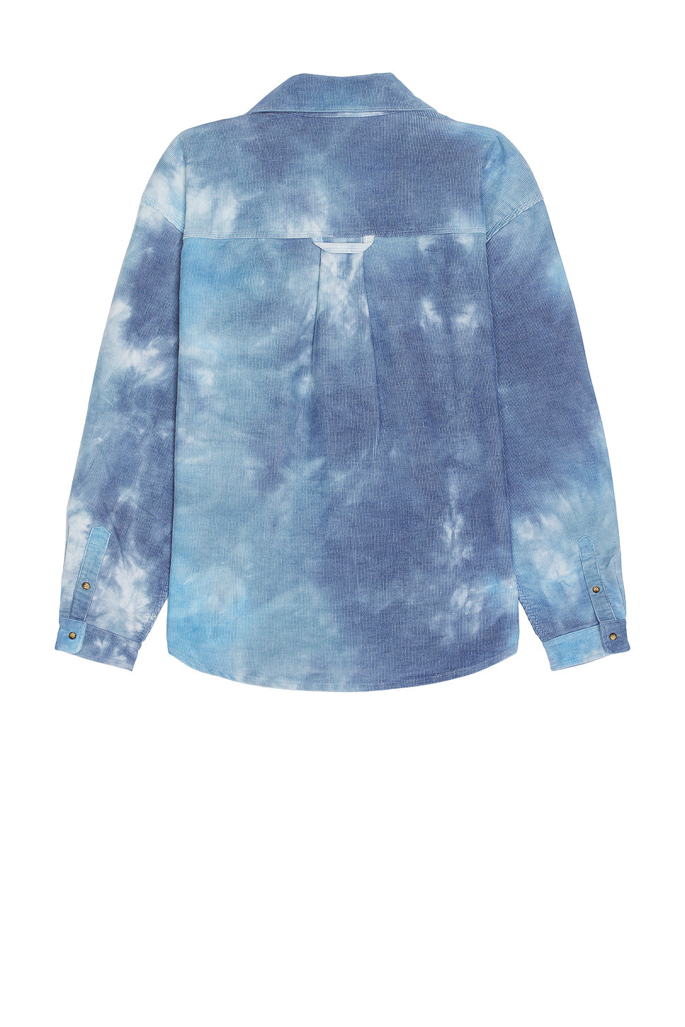 Tie-Dye Corduroy Overshirt