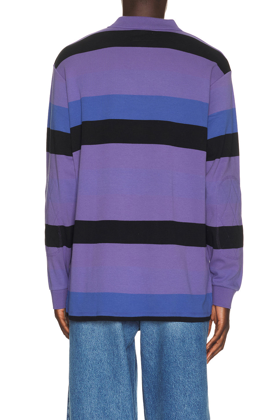 Striped Rugby Long Sleeve Knit
