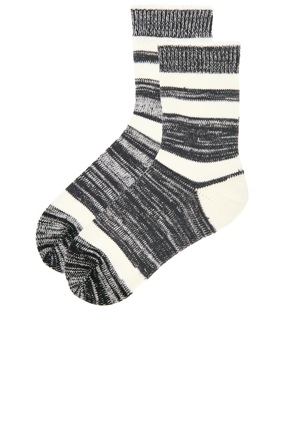 Heather Stripe Sock