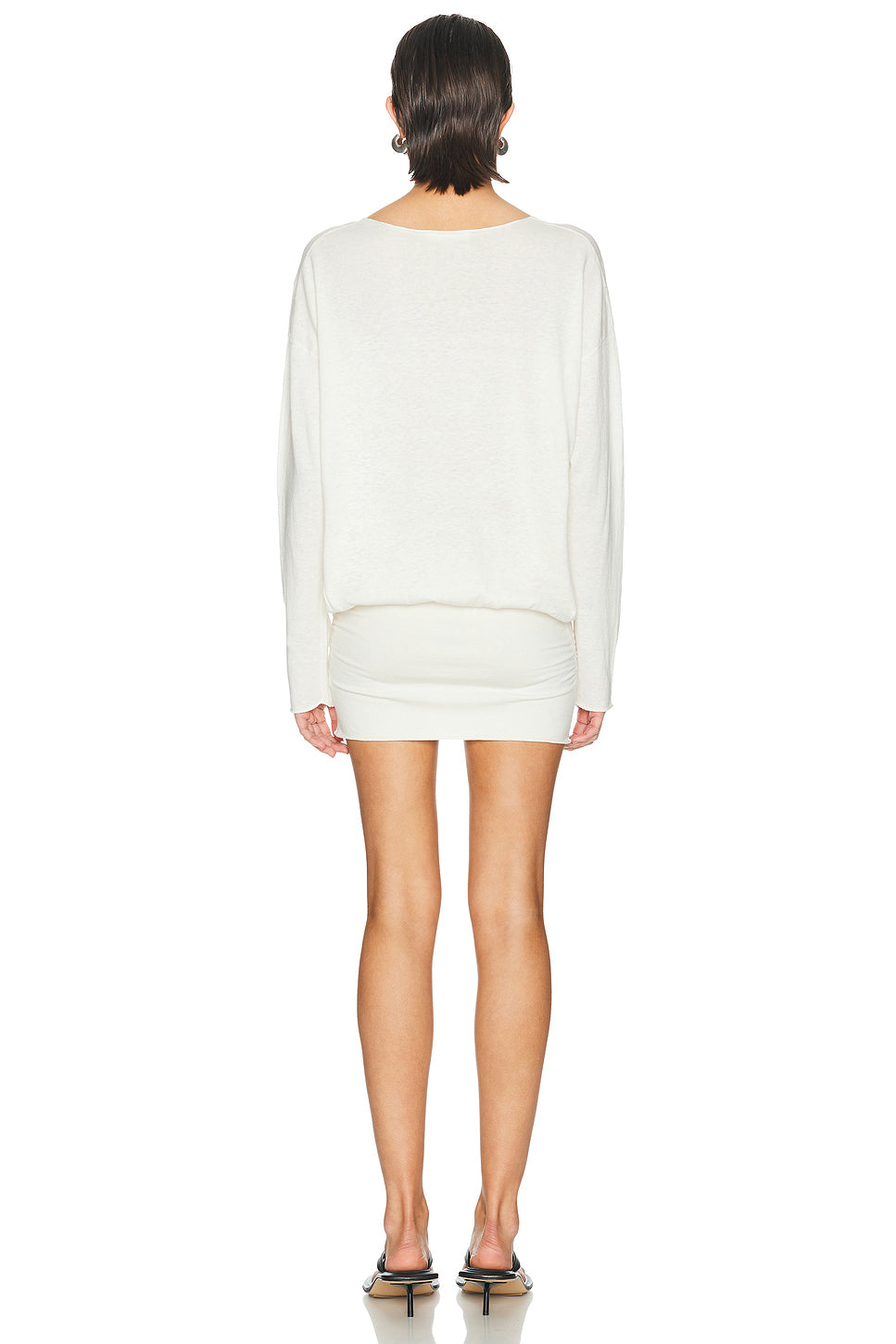 Boatneck Mini Dress