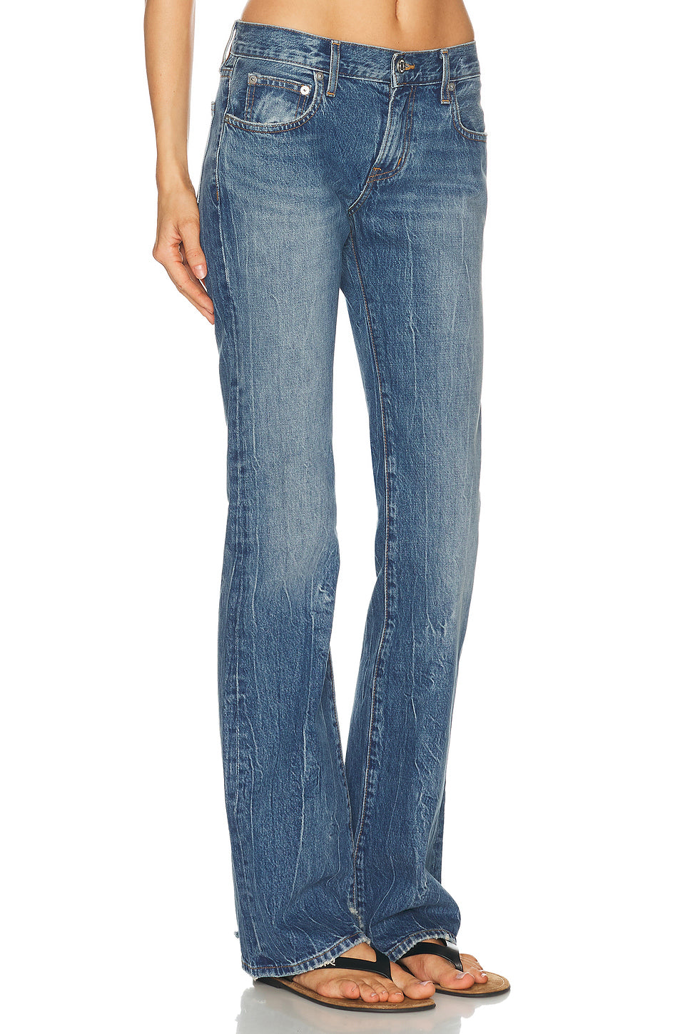 Low Rise Bootcut Leg