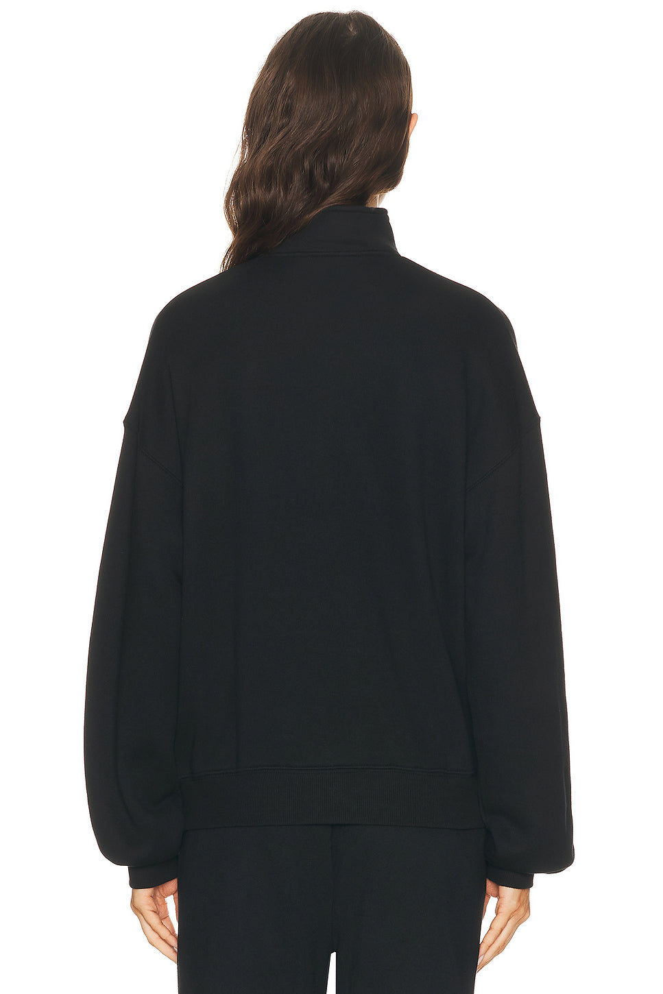 Oversized Half Zip Sweatshirt