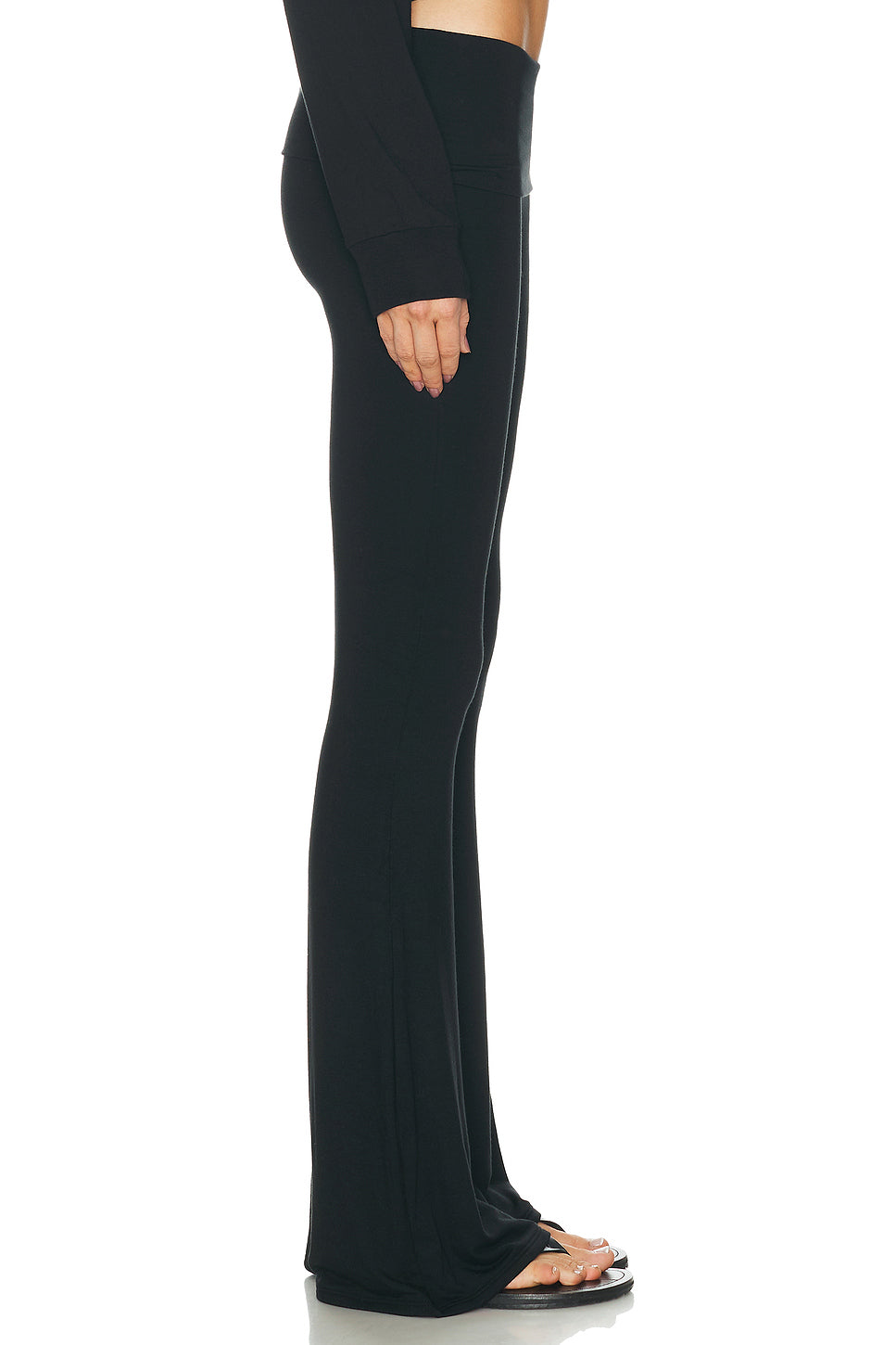 Foldover Flare Pant