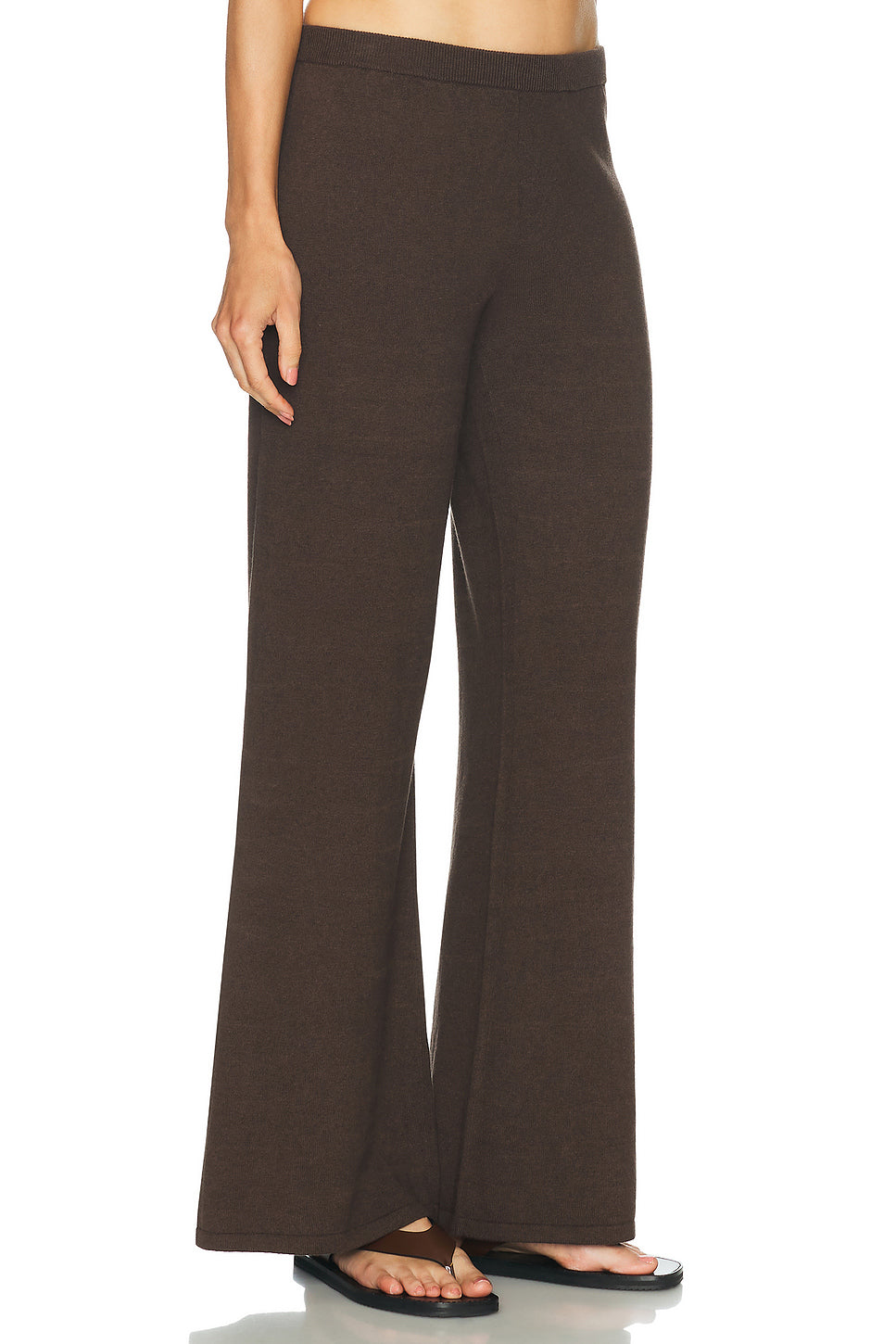 Wide Leg Cotton Cashmere Lounge Pant