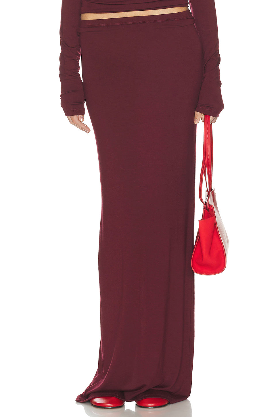 Maxi Soft Jersey Skirt