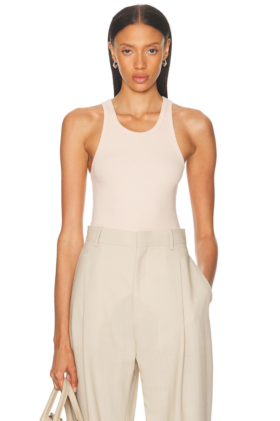 High Neck Fitted Tank