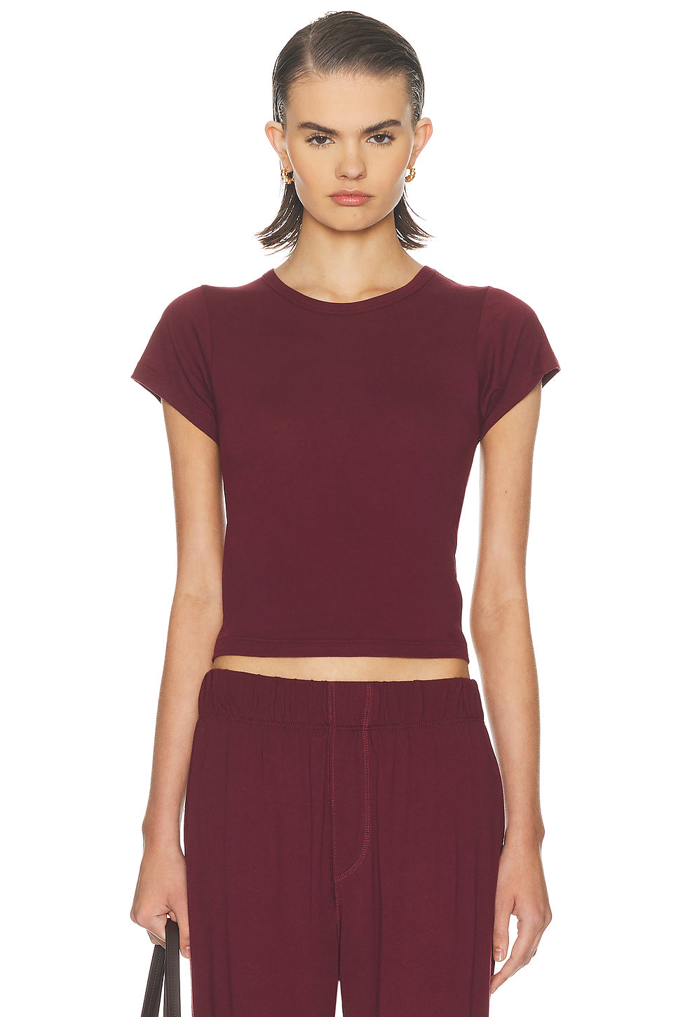 Short Sleeve Cotton Modal Baby Tee