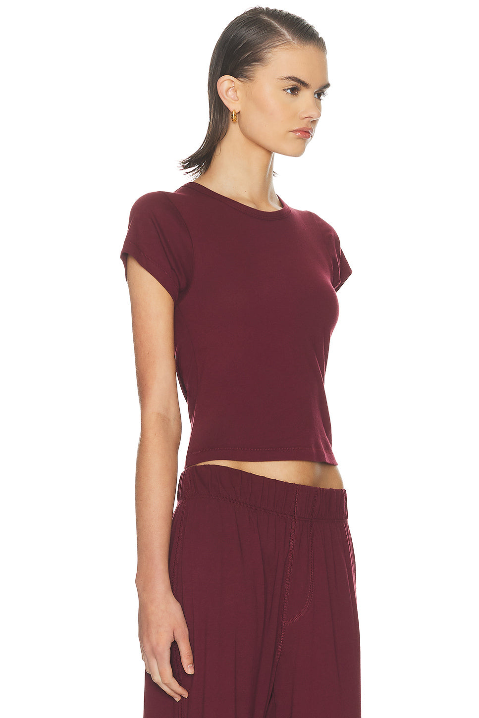 Short Sleeve Cotton Modal Baby Tee