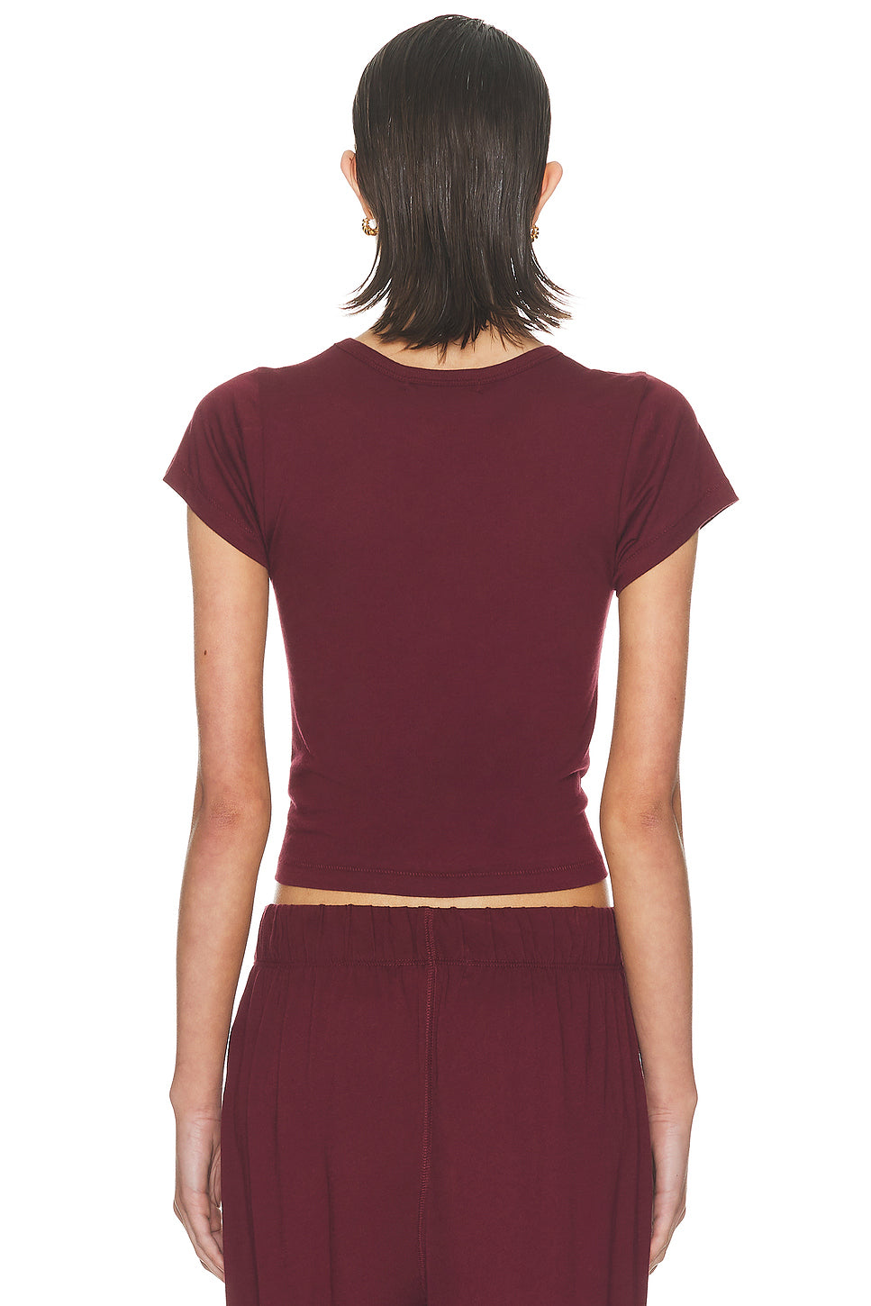 Short Sleeve Cotton Modal Baby Tee