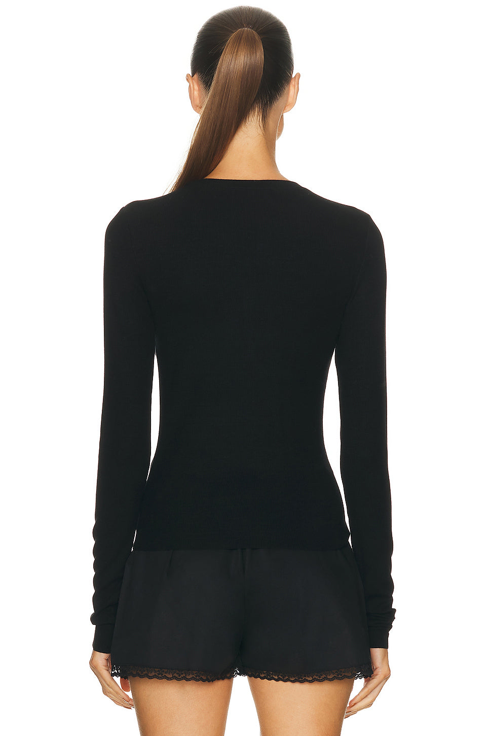 Long Sleeve Henley Top