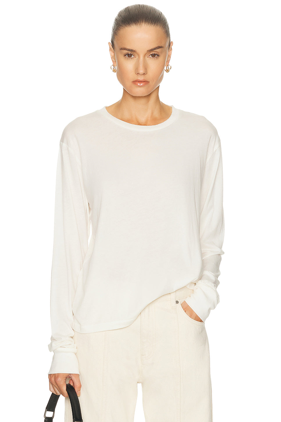 Long Sleeve Boyfriend Top