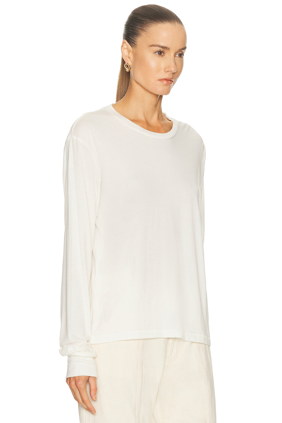 Long Sleeve Boyfriend Top