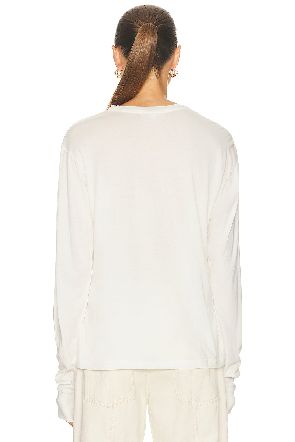 Long Sleeve Boyfriend Top