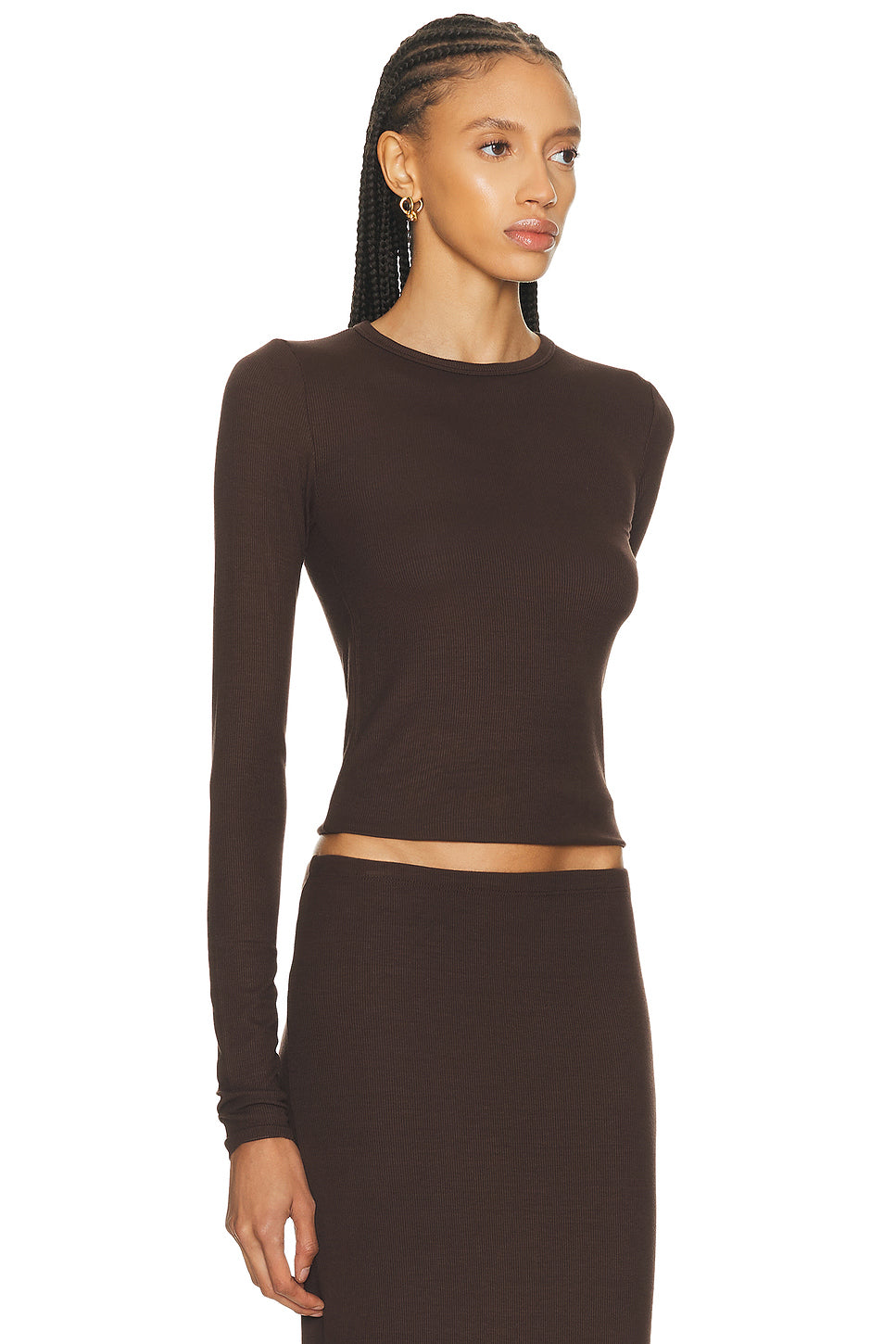 Long Sleeve Fitted Top
