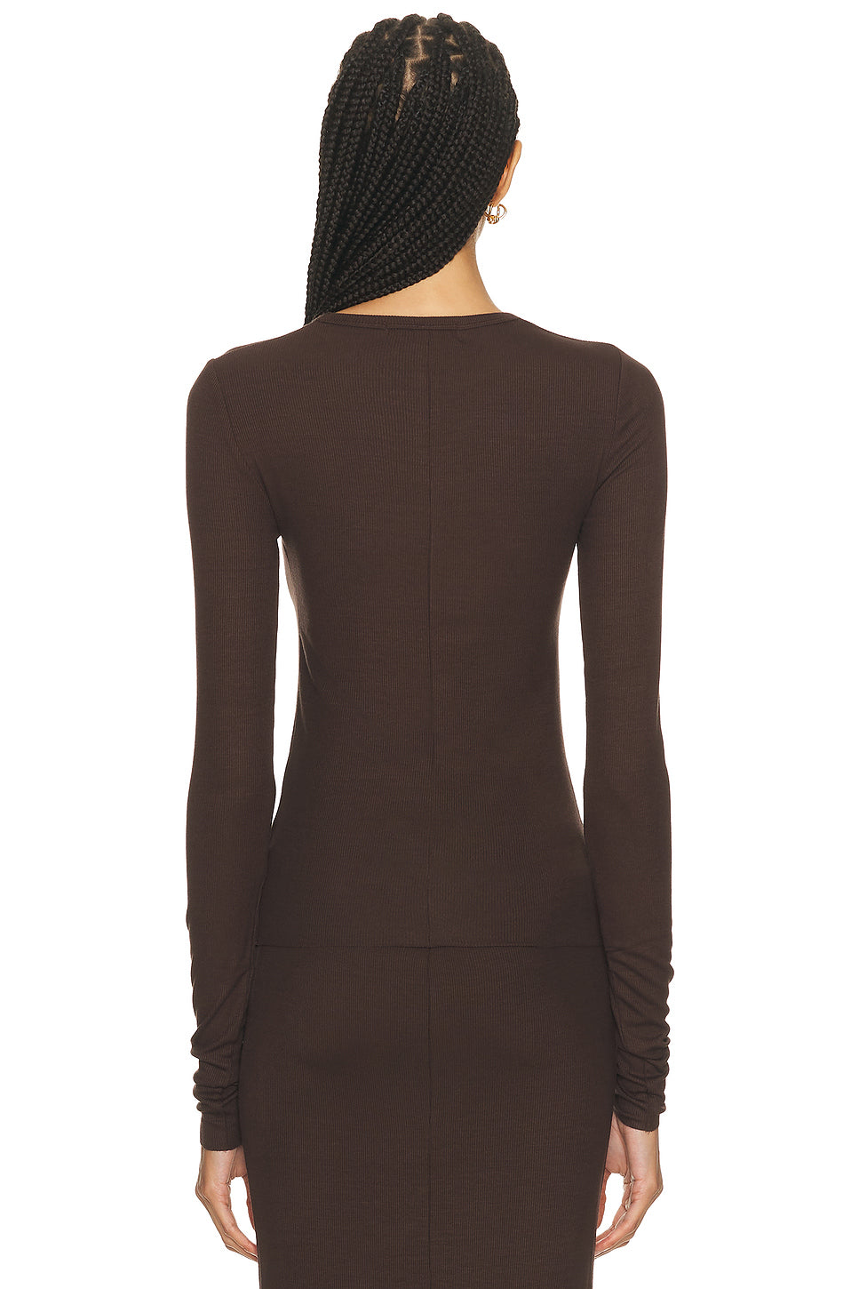 Long Sleeve Fitted Top