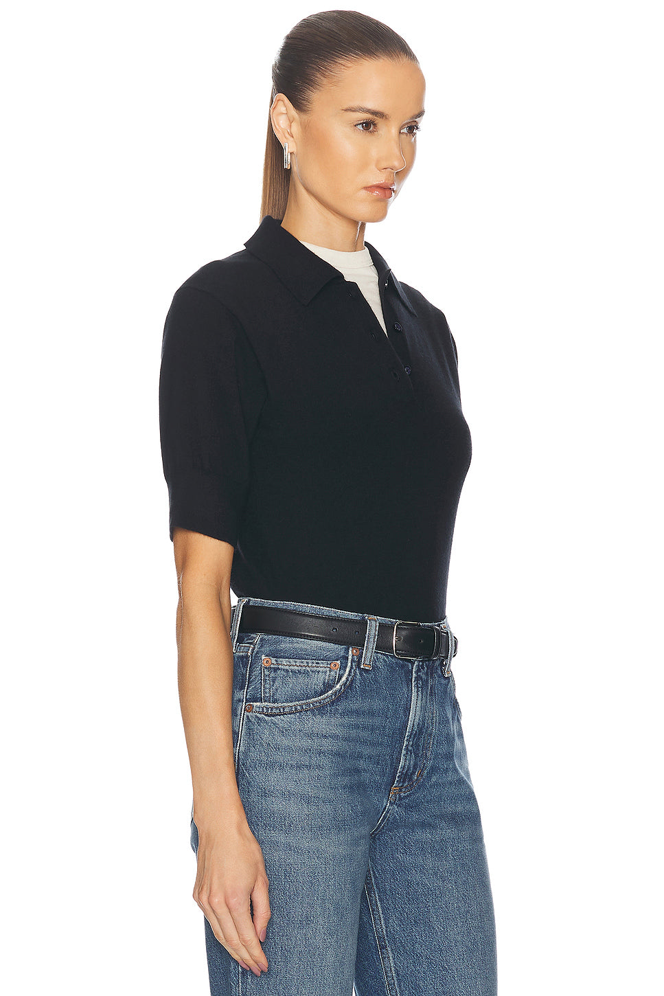 Journey Cashmere Polo Top
