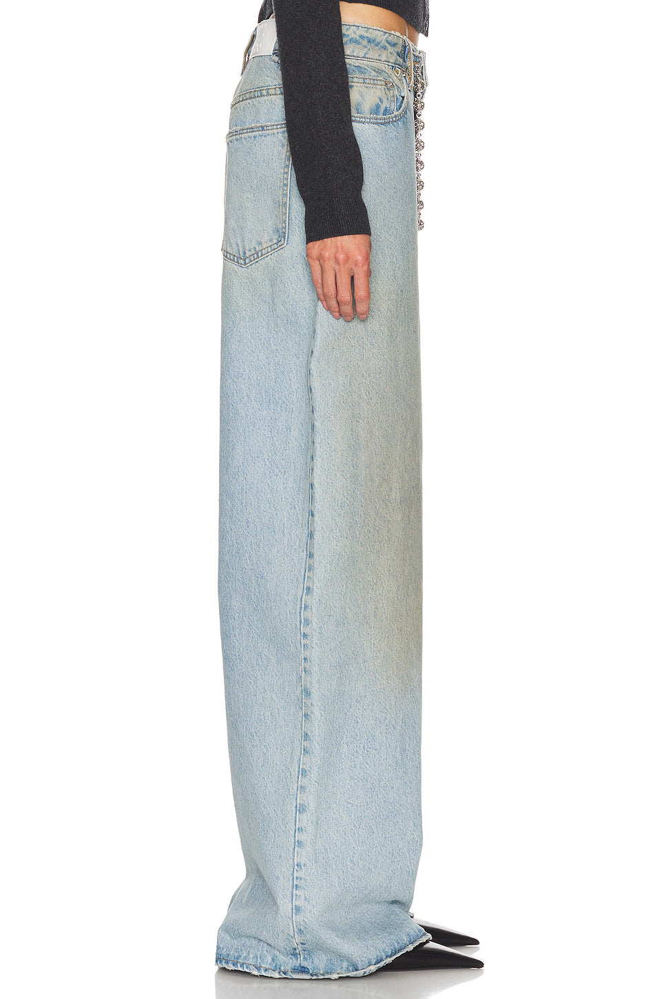 Baggy Chain Wide Leg