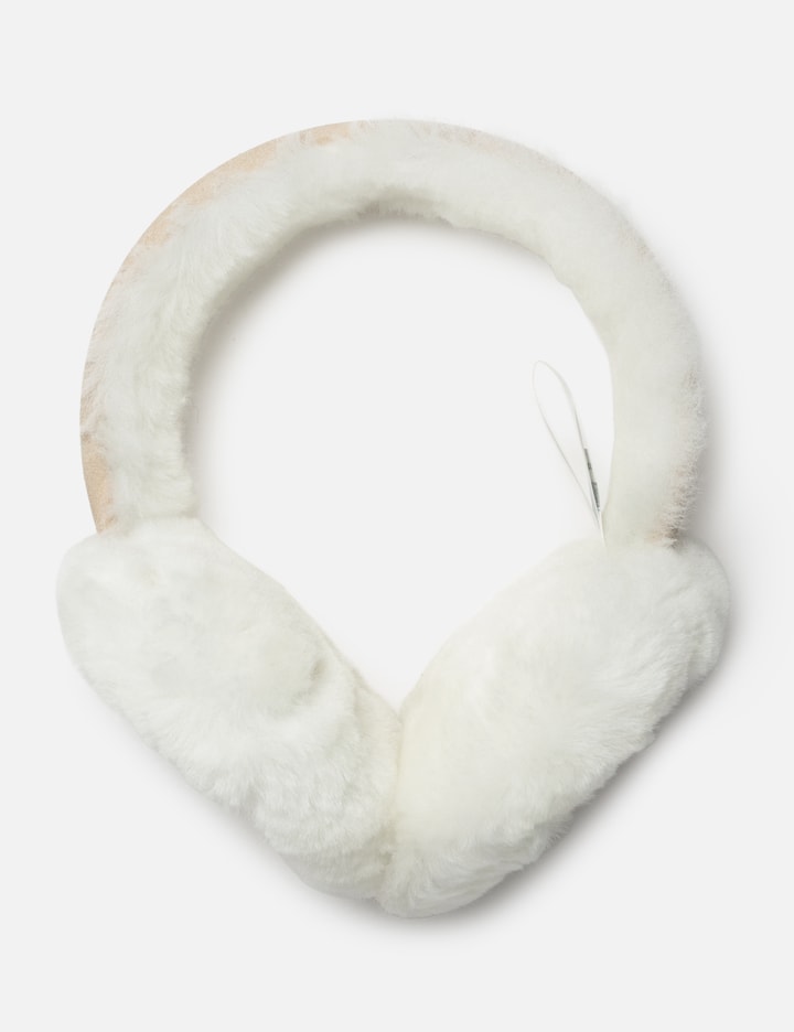 Sheepskin Embroidery Earmuff