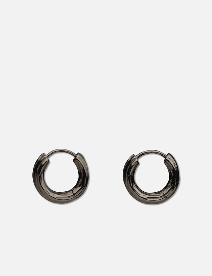 Woody Hoop Earrings