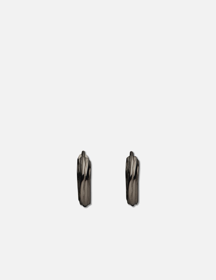 Woody Hoop Earrings
